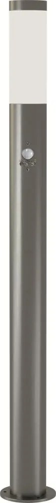 Brilagi - Lampă de exterior cu senzor ELIA 1xE27/20W/230V IP44 100 cm crom