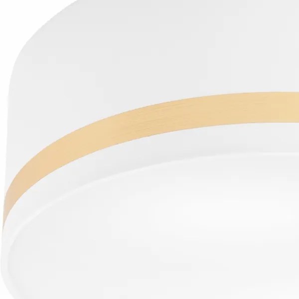 Plafonieră SIRJA STRIPE 2xE27/15W/230V d. 35 cm alb