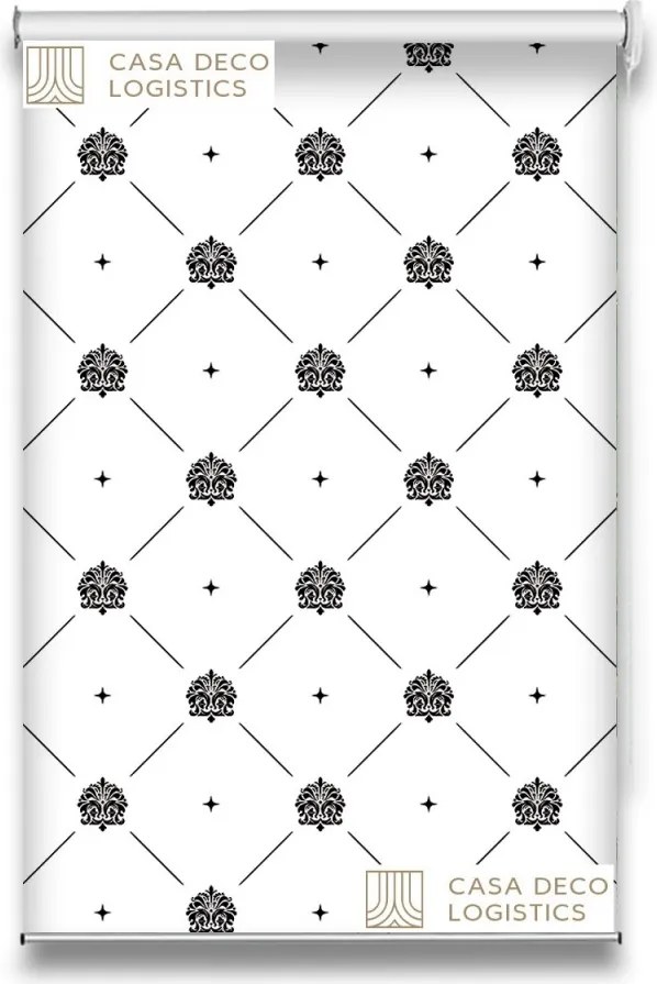 Roletă textilă Royal 5016 cu model clasic elegant