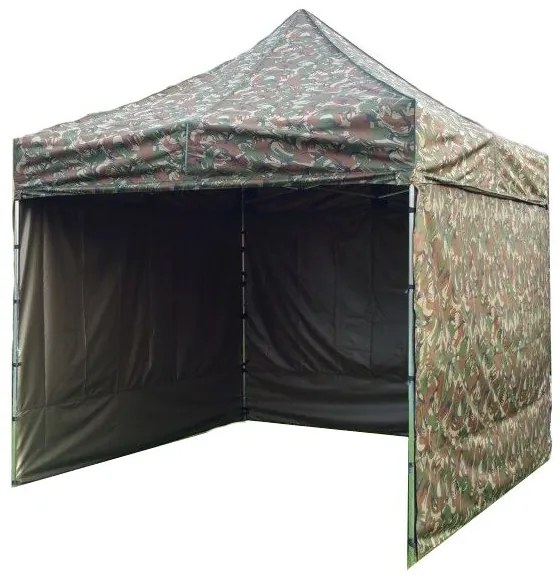 Cort de petrecere în grădină PROFI STEEL 3 x 3 m - camuflaj