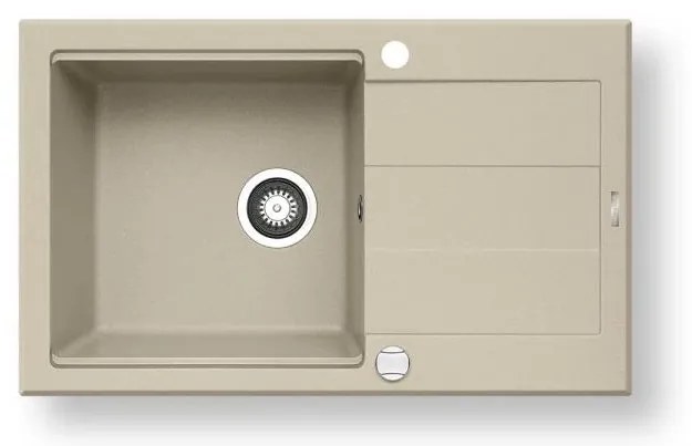 Chiuvetă de bucătărie Pyramis 70083601 SPARTA PLUS LUX 78x48 cm granit/bej