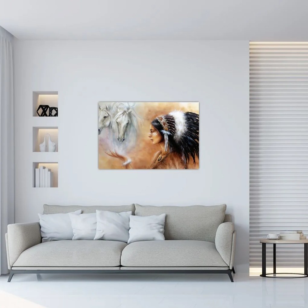 Tablou - Farmecele indienilor (90x60 cm)