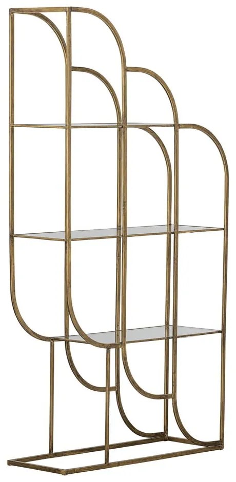 Etajeră aurie din metal 96x190 cm Intense – BePureHome