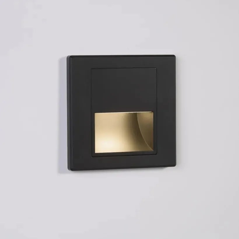 Spot LED incastrabil iluminat ambiental Steplight negru