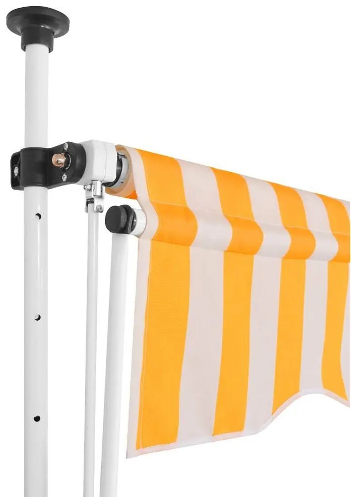 Copertina retractabila in diferite dimensiuni si culori-cu dungi galbene-200x120 cm
