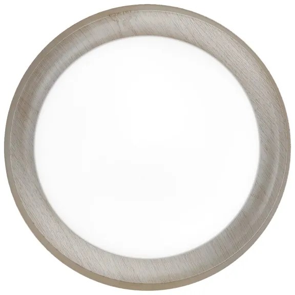 Osram - Plafonieră ORBIS MADRID 2xE27/10W/230V Ø 29 cm, finisaj lemn