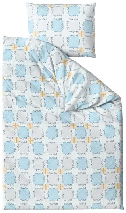 Lenjerie din microfibra GALDAR albastru Dimensiune lenjerie de pat: 70 x 80 cm | 140 x 200 cm