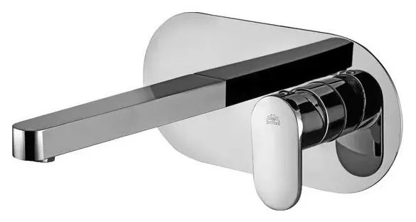 Paffoni - Baterie pentru lavoar CANDY, montaj încastrat, crom lucios