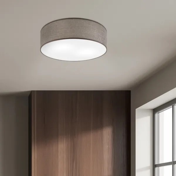 Plafonieră SIRJA 2xE27/15W/230V, Ø 45 cm, maro