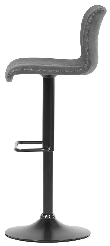 Set de scaune de bar AUB-806 GREY3, 2 buc.