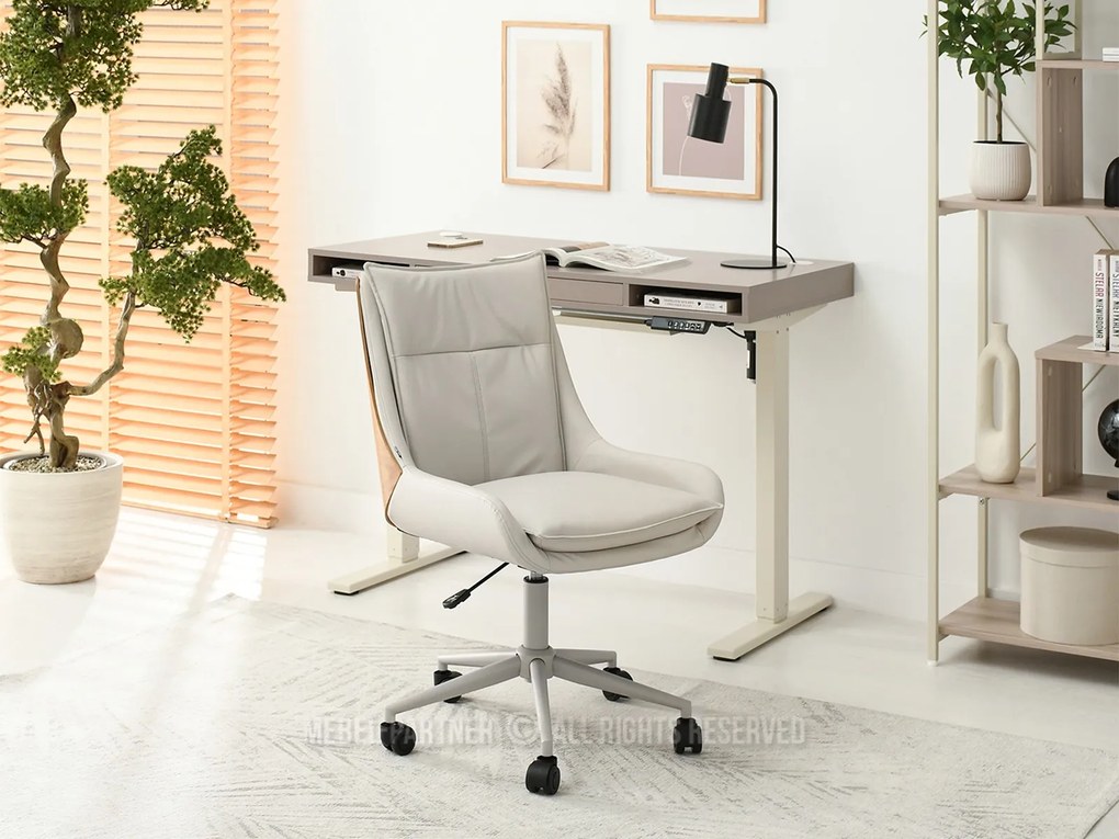 Scaun Lola (stejar gri + gri). Promo -21%. 1110515