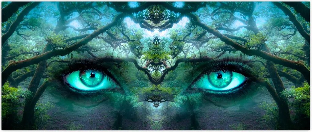 Tablou - Privire (120x50 cm)