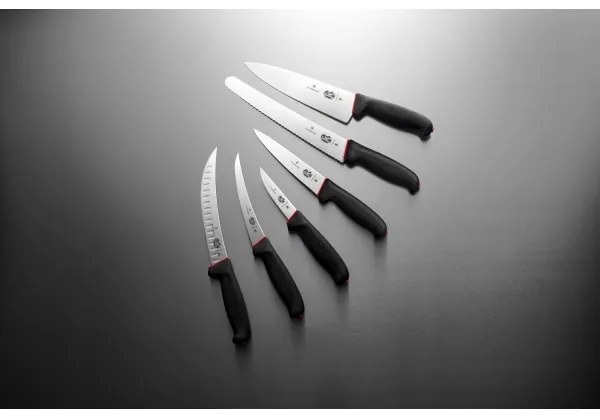 Victorinox - Cuțit pentru pâine DUAL GRIP, 26 cm, negru