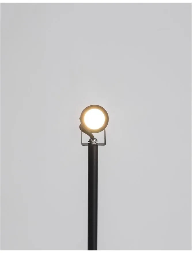 Stalp LED modern pentru iluminat exterior IP65 FEND H-64cm