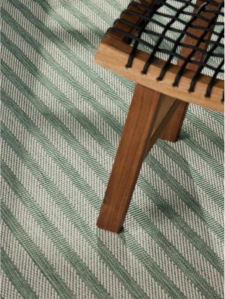 Covor pentru exterior și interior verde/crem 120x170 cm Haringey Linley – Ted Baker