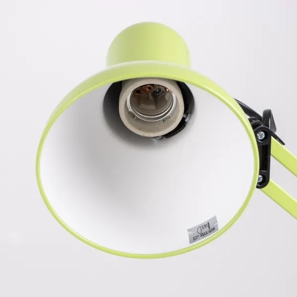Lampă de masă ROMERO 1xE27/60W/230V verde Brilagi