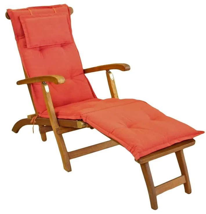 Pernă pentru scaun de grădină cărămizie pentru șezlong 48x175 cm Bristol – Sun Garden