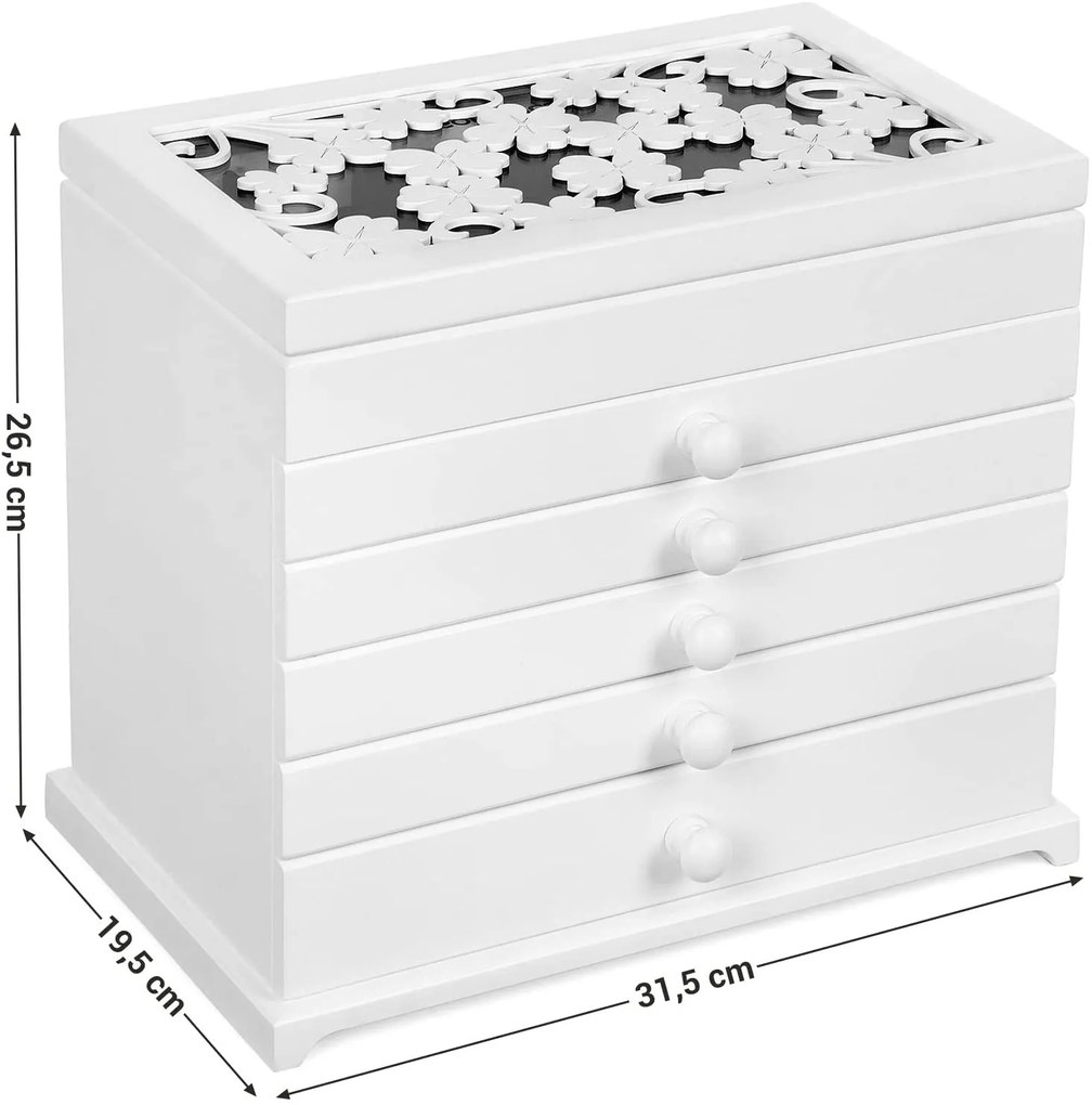 Cutie de bijuterii Rose