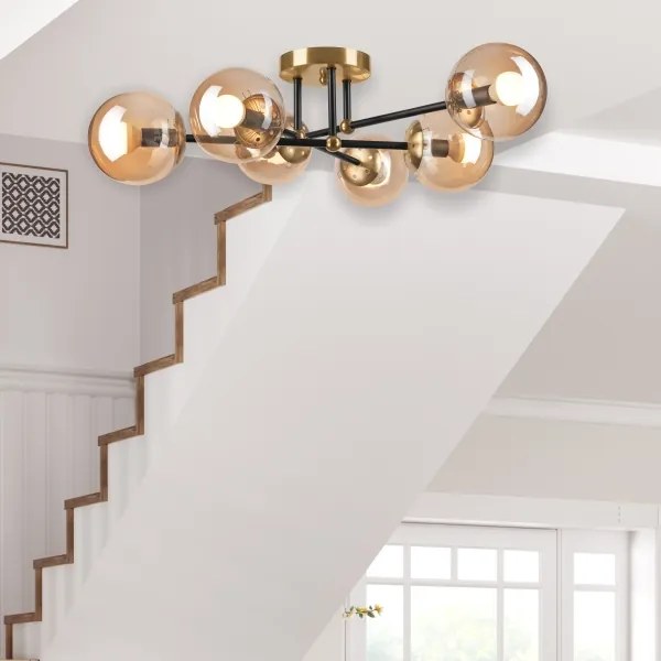 Lustră aplicată MALENA 6xE14/5W/230V