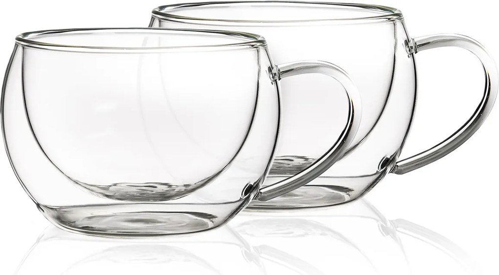Pahare termo pentru cappuccino 4Home Hot&Cool Cool 270 ml, 2 buc.