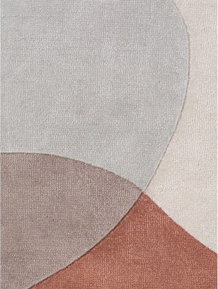 Covor bej țesut manual din lână 160x230 cm Hackney Clarissa – Ted Baker