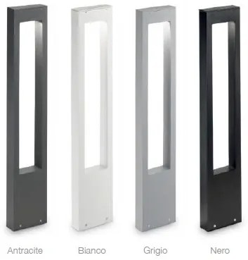 Stalp modern de exterior cu protectie IP44 VEGA PT1 negru 136059