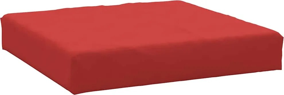 vidaXL Pernă pentru paleți, roșu, 60x60x9,5 cm, țesătură Oxford