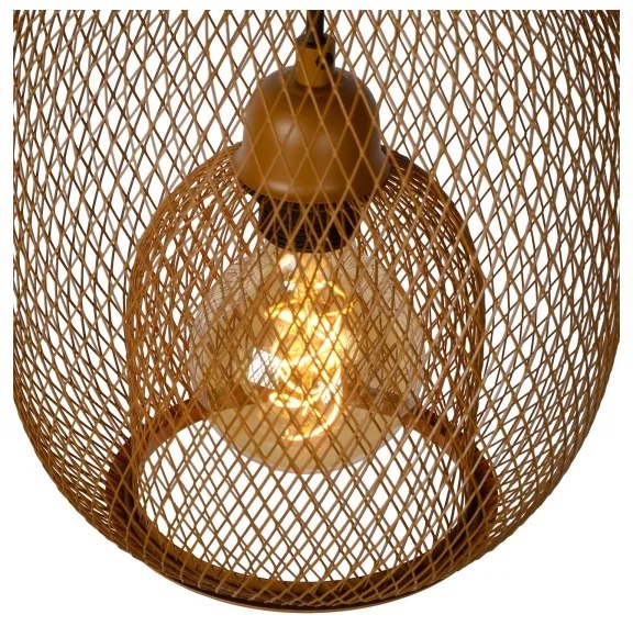 Lustră pe cablu JERREL 1xE27/40W/230V maro Lucide 78396/01/43