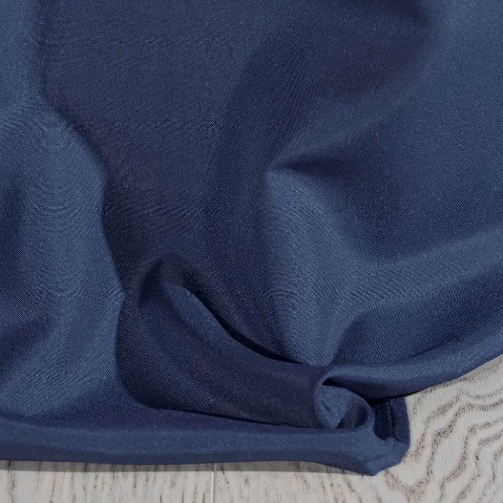 Draperie decorativă monocromă albastră 140 x 250 cm