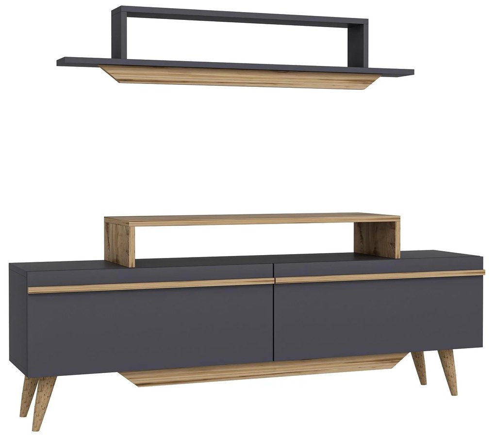 Mobilier living Tebeka 2 (Nuc + antracit) . 1095626