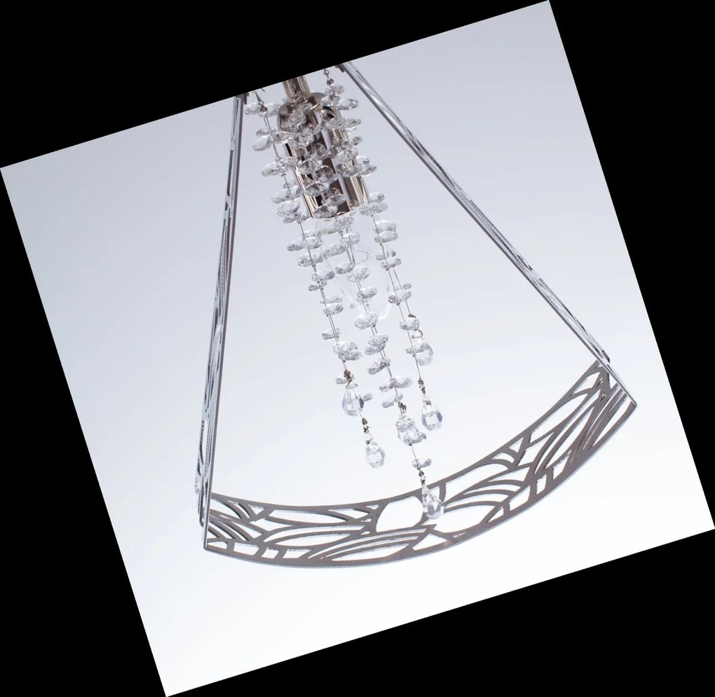 Lustra, Pendul cu model design minimalist SWING 01+Cristal Bohemia Exclusive