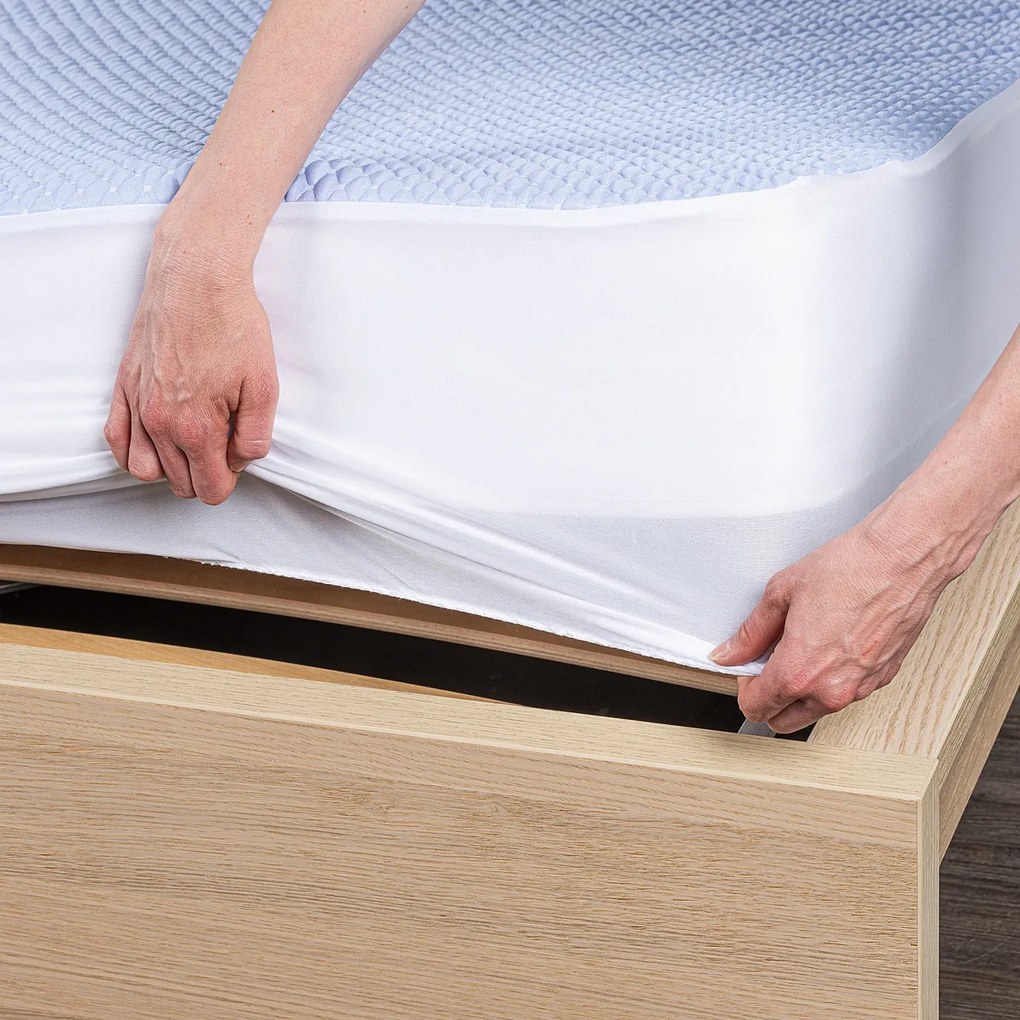 Protecție impermeabilă pentru saltea 4Home cubordură Cooler, 180 x 200 cm + 30 cm, 180 x 200 cm