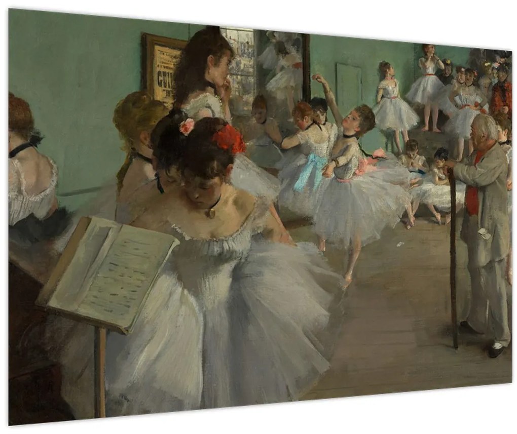Tablou - Edgar Degas, The Dance Class, reproducere (90x60 cm)