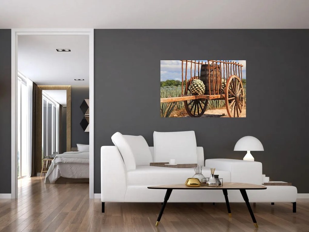 Tablou - Remorcă (90x60 cm)