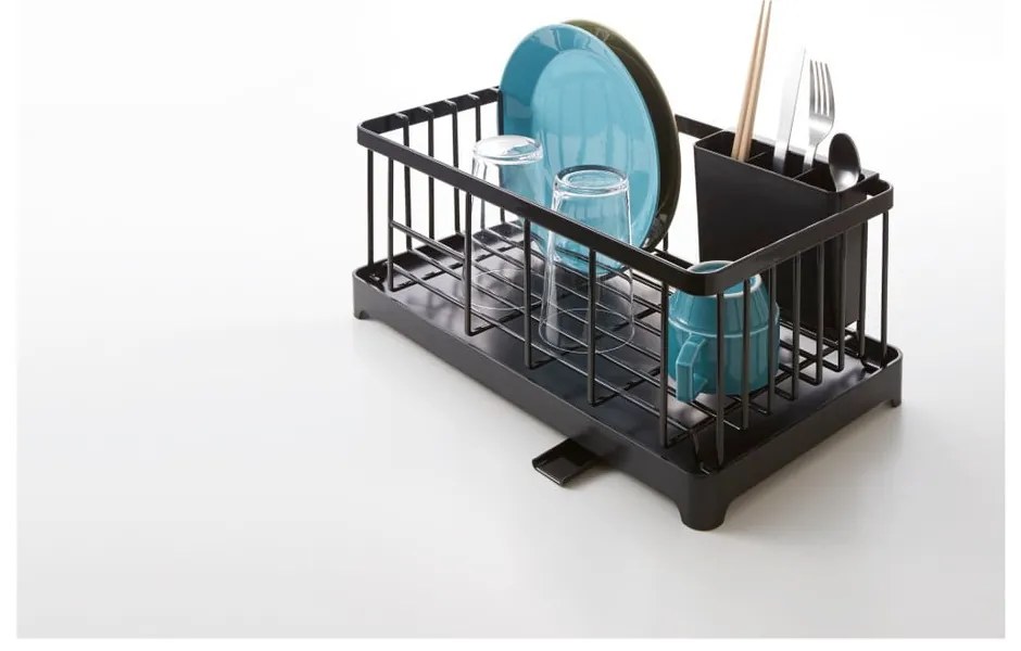 Suport pentru vase YAMAZAKI Tower Wire, negru