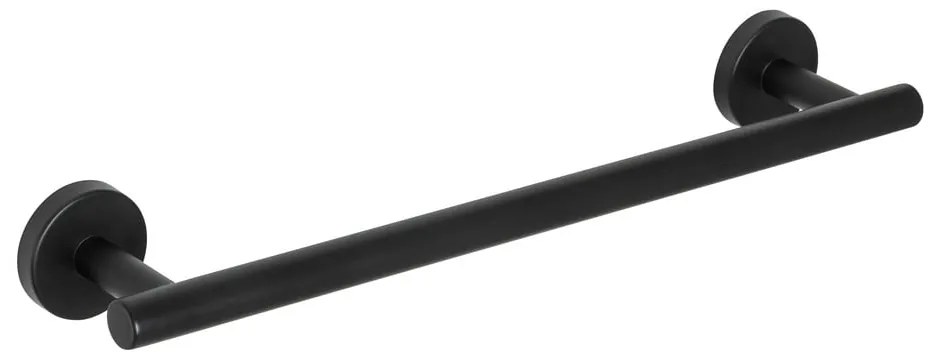 Suport pentru prosoape negru mat de montat pe perete din oțel inoxidabil Bosio – Wenko