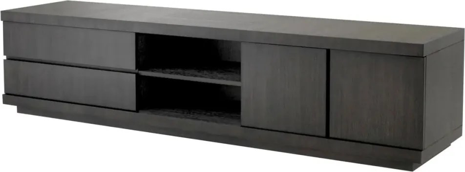 Dulap design LUX Crosby furnir de stejar carbune 111449 HZ