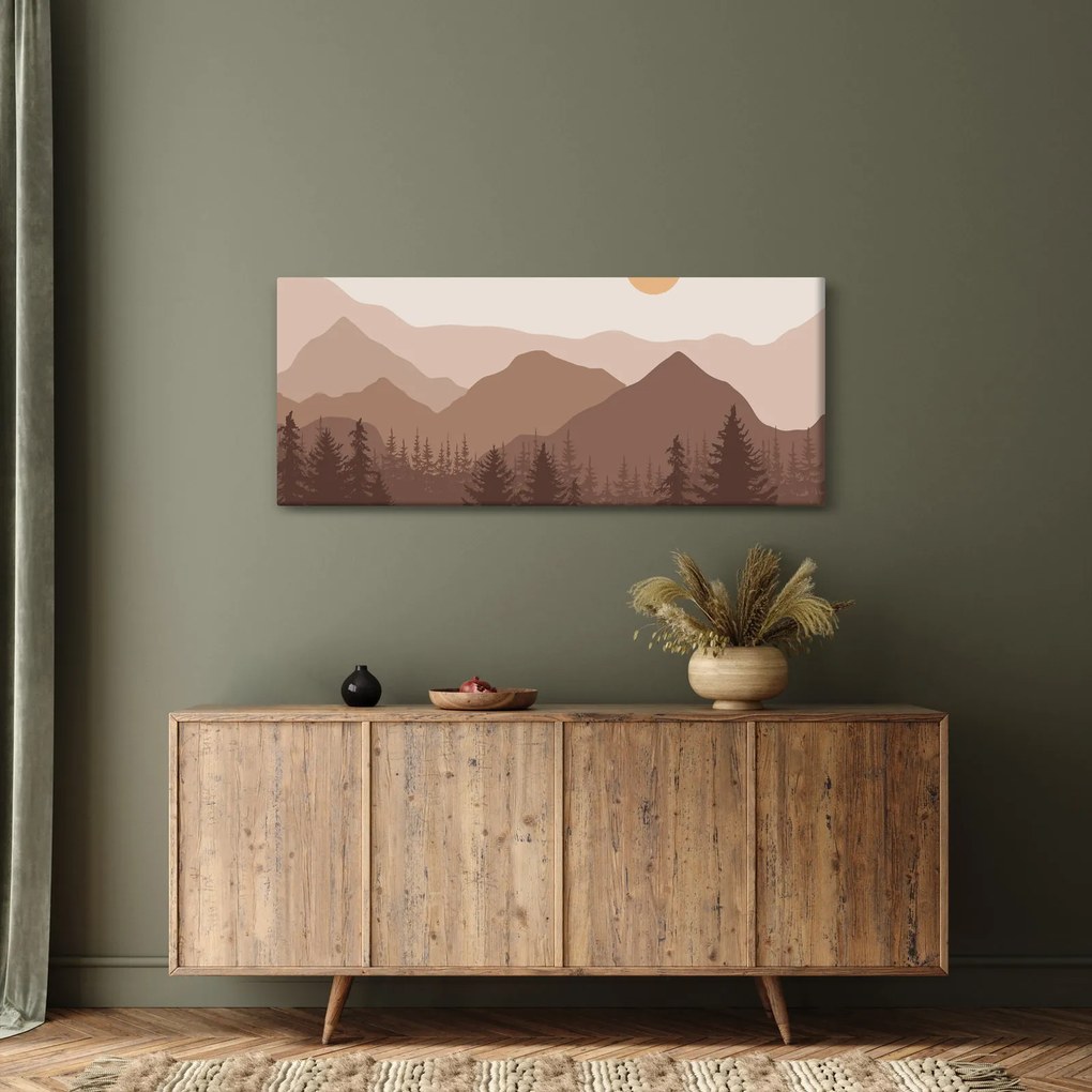 Tablou - Munții Maro N⁰1 (120x50 cm)