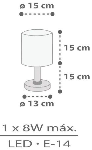 Veioză pentru copii Dalber 60621 RHICO AND CROCO 1xE14/8W/230V