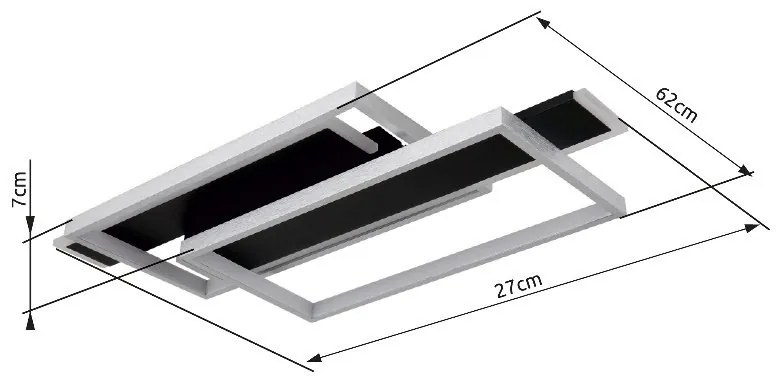 Plafoniera LED moderna FINNLEY