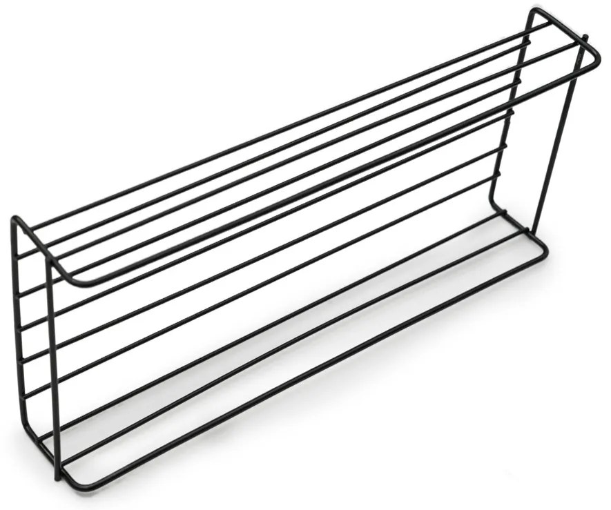 Etajera de baie fara gaurire VIENTO, neagra