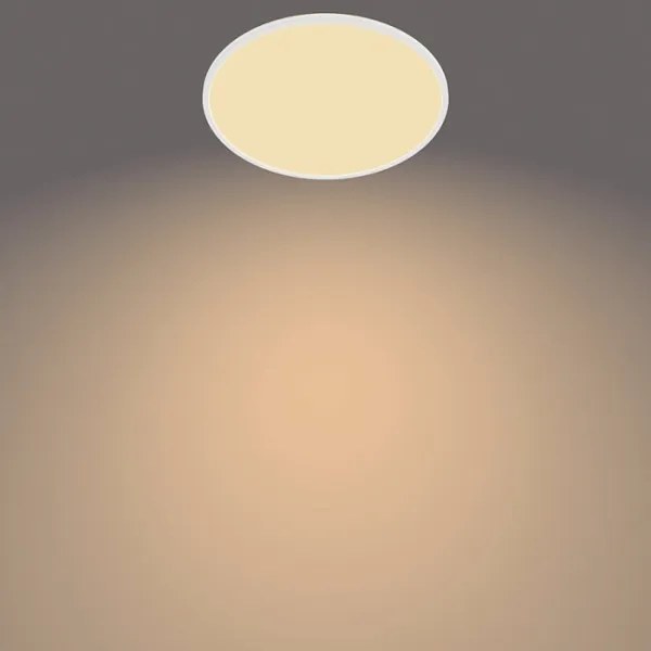 Corp de iluminat LED pentru baie dimabil SUPERSLIM LED/15W/230V IP54 alb Philips