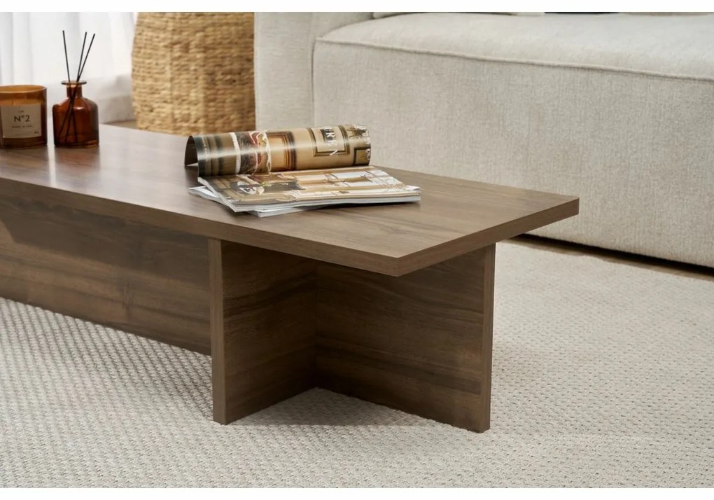 Măsuță de conferință Harbor Walnut