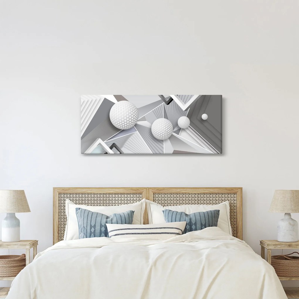 Tablou geometric abstract (120x50 cm)
