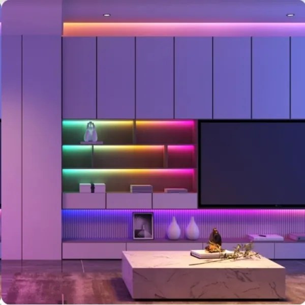 Bandă LED Govee Wi-Fi RGBIC Smart PRO 5m