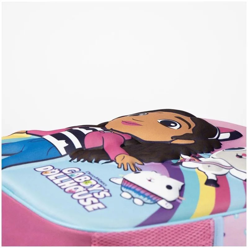 Gabby&#039;s Dollhouse Rainbow Rucsac 3D, geantă 31 cm