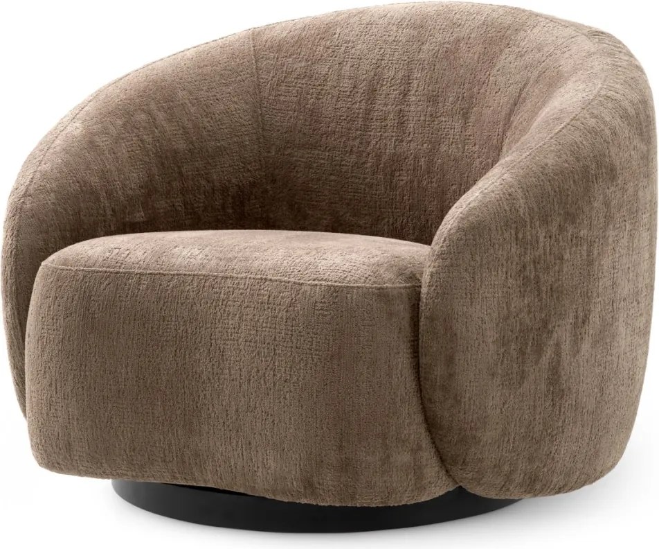 Fotoliu pivotant LUX Amore, Avelin brown