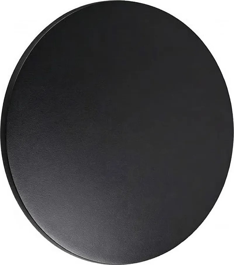 Ideal Lux - Aplica de exterior LED PUNTO LED/12W/230V CRI, diam. 24 cm, IP54, negru