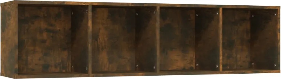 vidaXL Bibliotecă/dulap TV stejar fumuriu 143x30x36cm lemn prelucrat