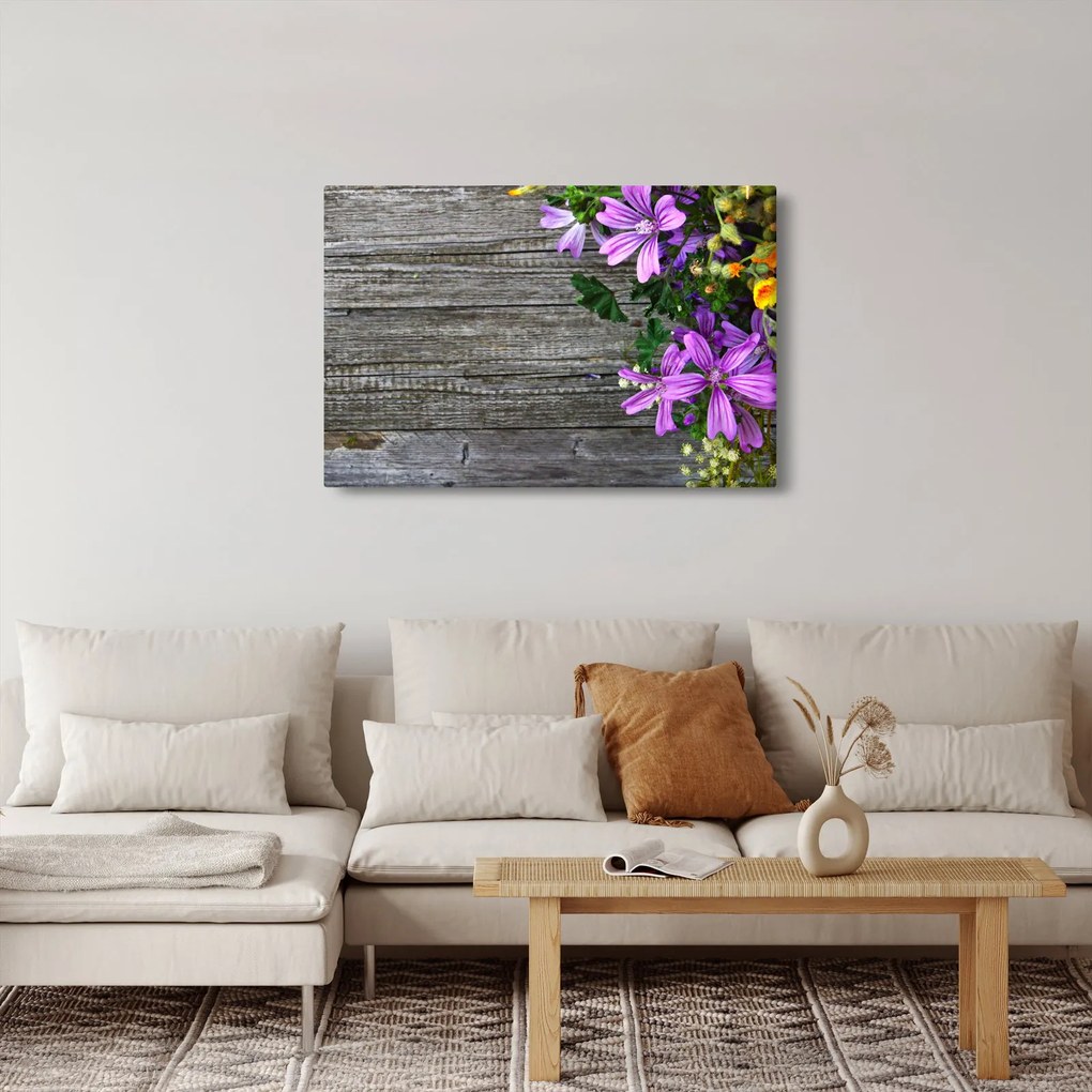 Tablou - flori de câmp (90x60 cm)